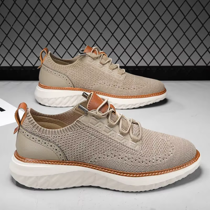 Jasper | Lightweight Mesh Sneakers | Breathable Flyknit | Men