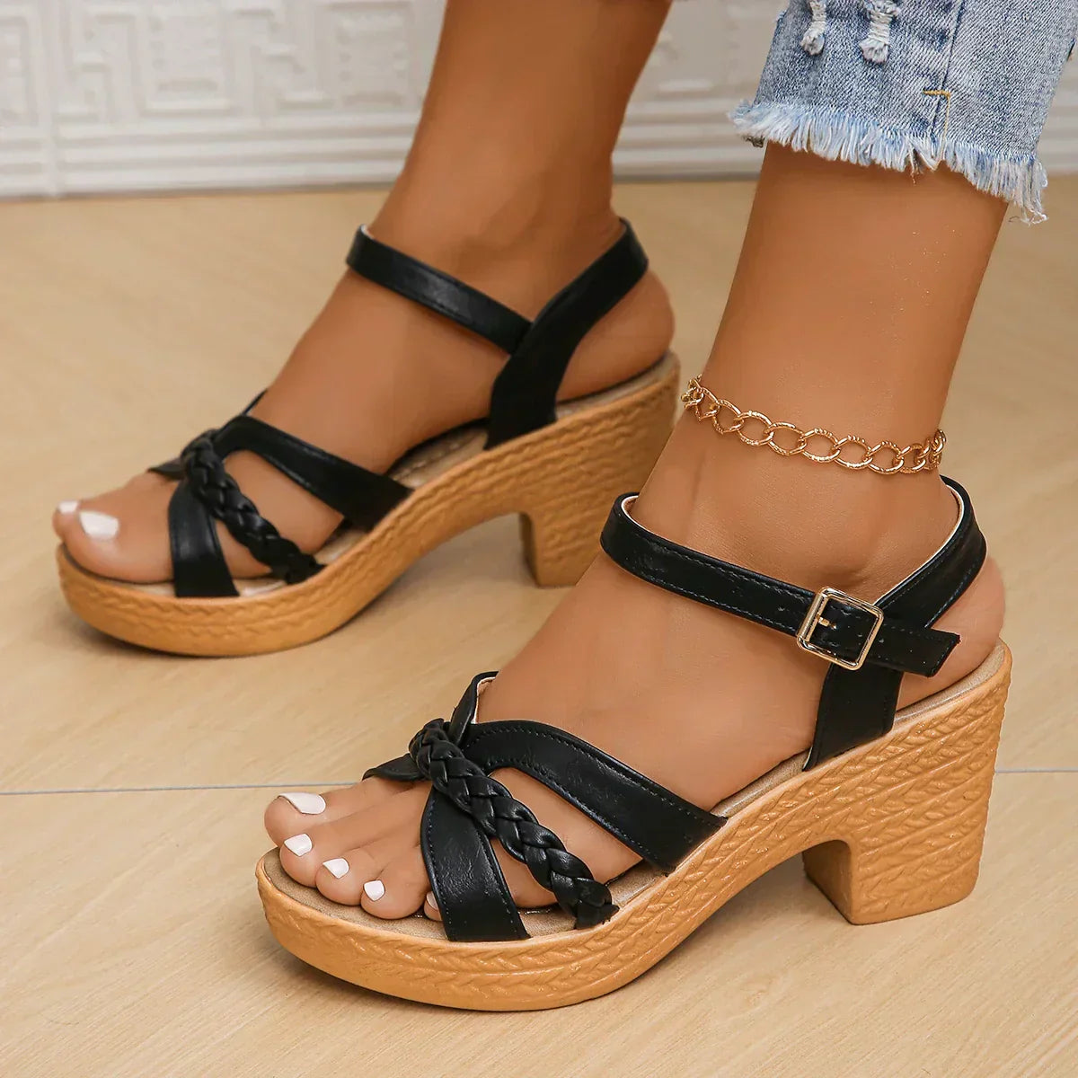 Wedge Heel Comfort Sandals | Elegant Summer Design | Briony | Women