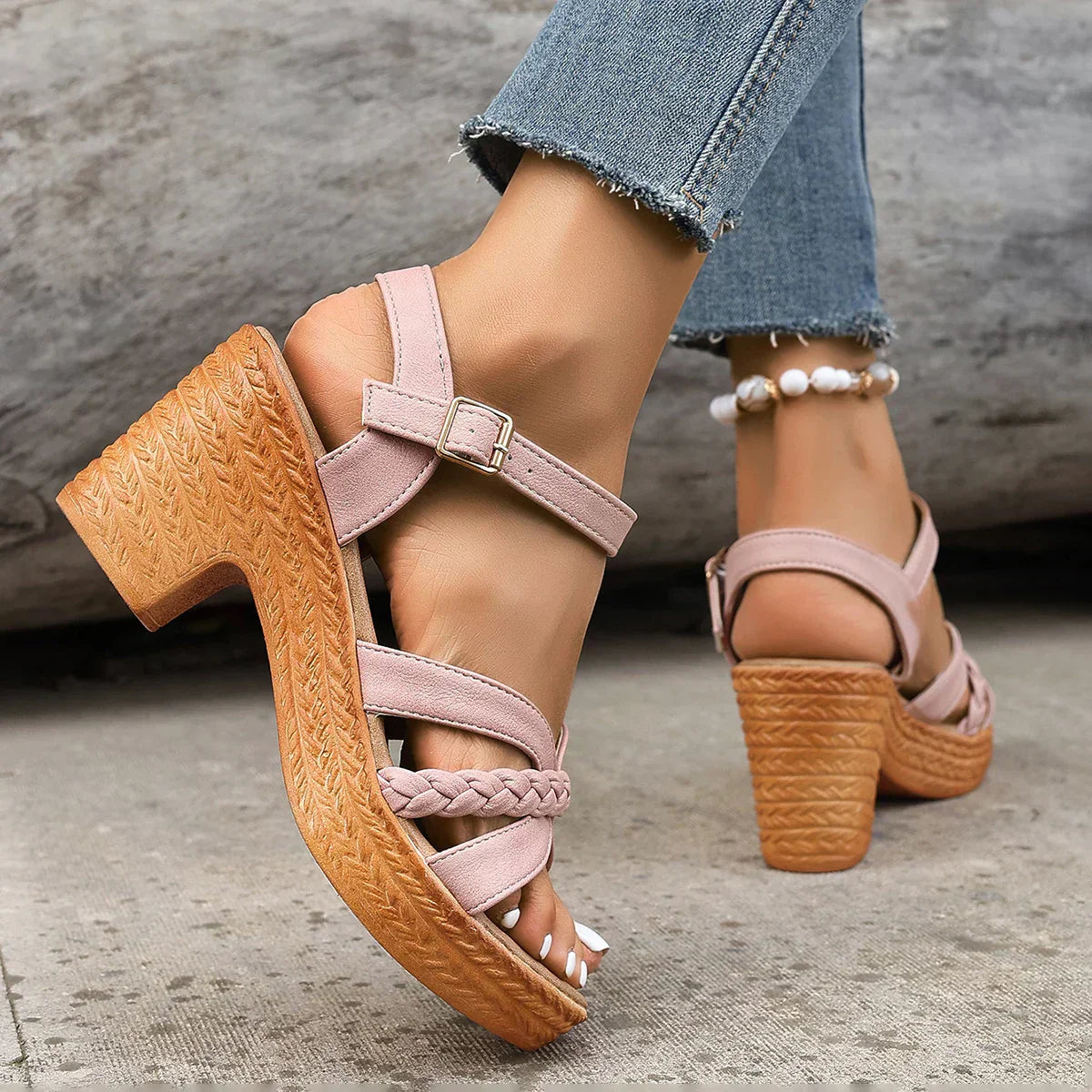 Wedge Heel Comfort Sandals | Elegant Summer Design | Briony | Women
