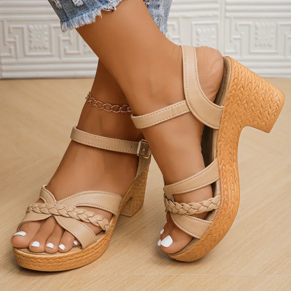 Wedge Heel Comfort Sandals | Elegant Summer Design | Briony | Women