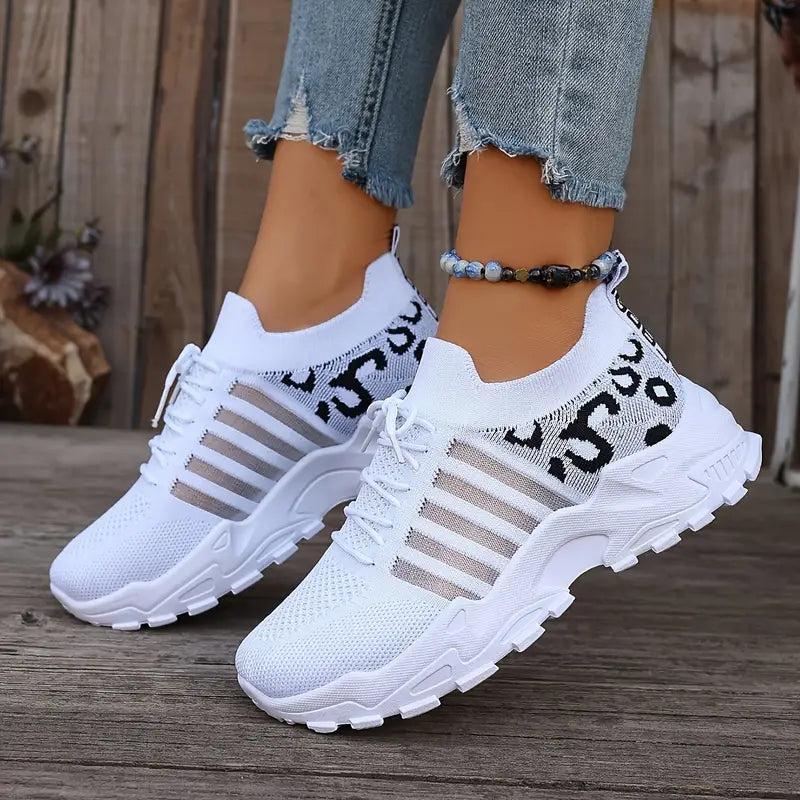 Lightweight Knit Walking Trainers | Casual Sport Style | Tessa | Women