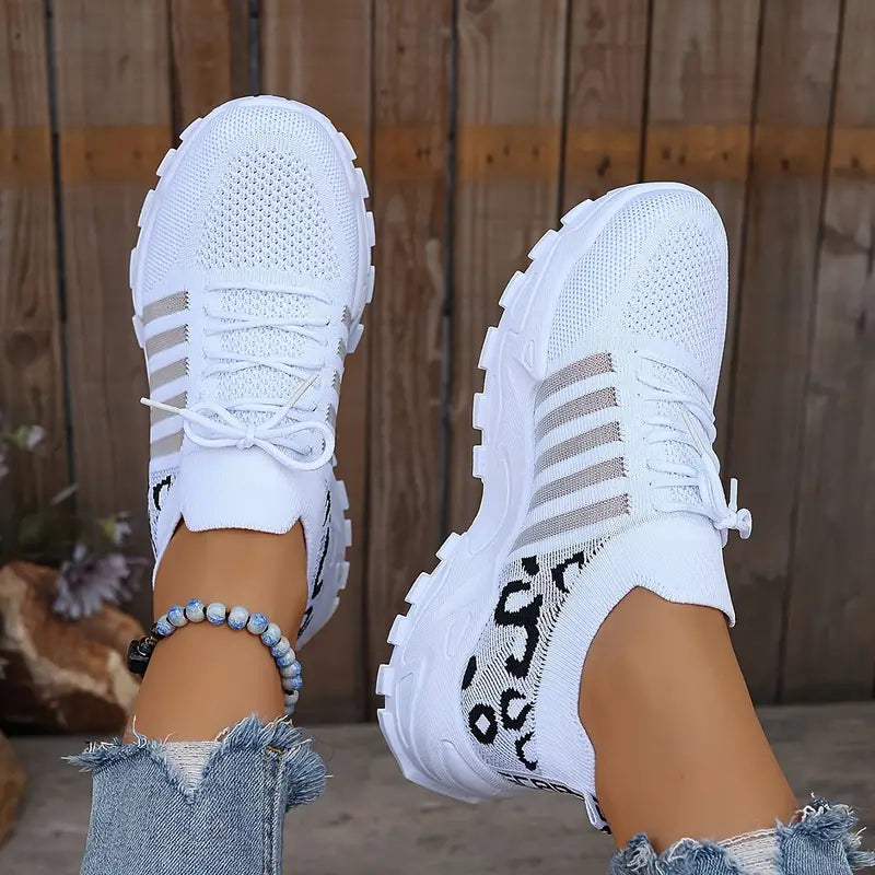 Lightweight Knit Walking Trainers | Casual Sport Style | Tessa | Women